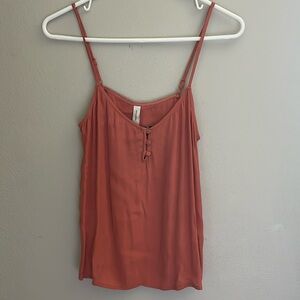 Gentle Fawn sleeveless top in burnt orange